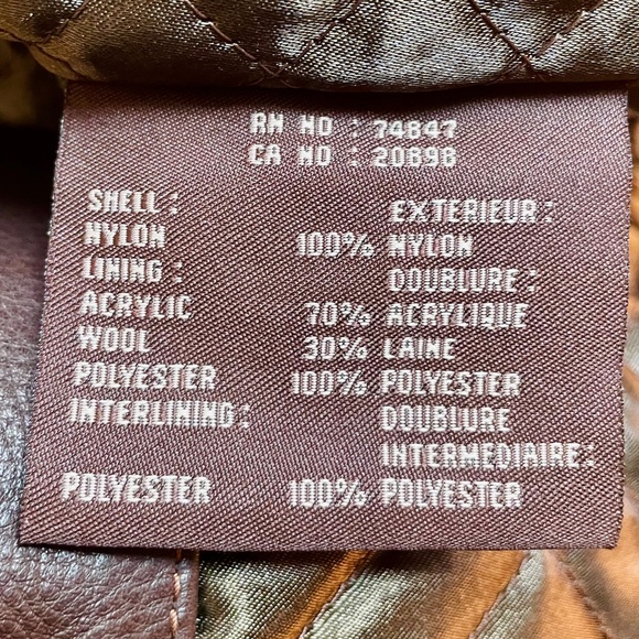 Marc New York Andrew Marc Vinyl Overcoat Brown Size XL - Picture 5 of 5